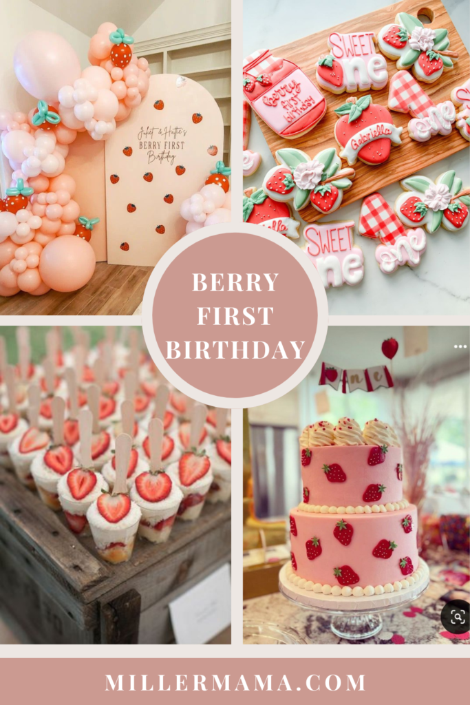 Berry Strawberry party theme