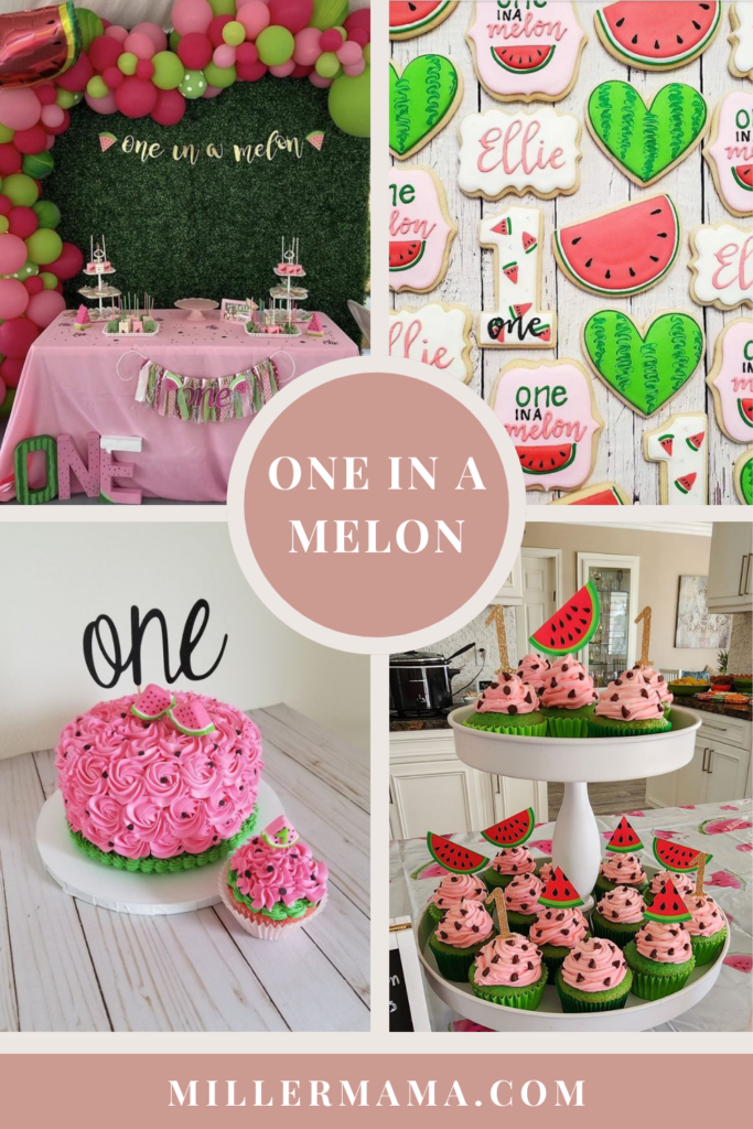 One in a Melon Party Theme