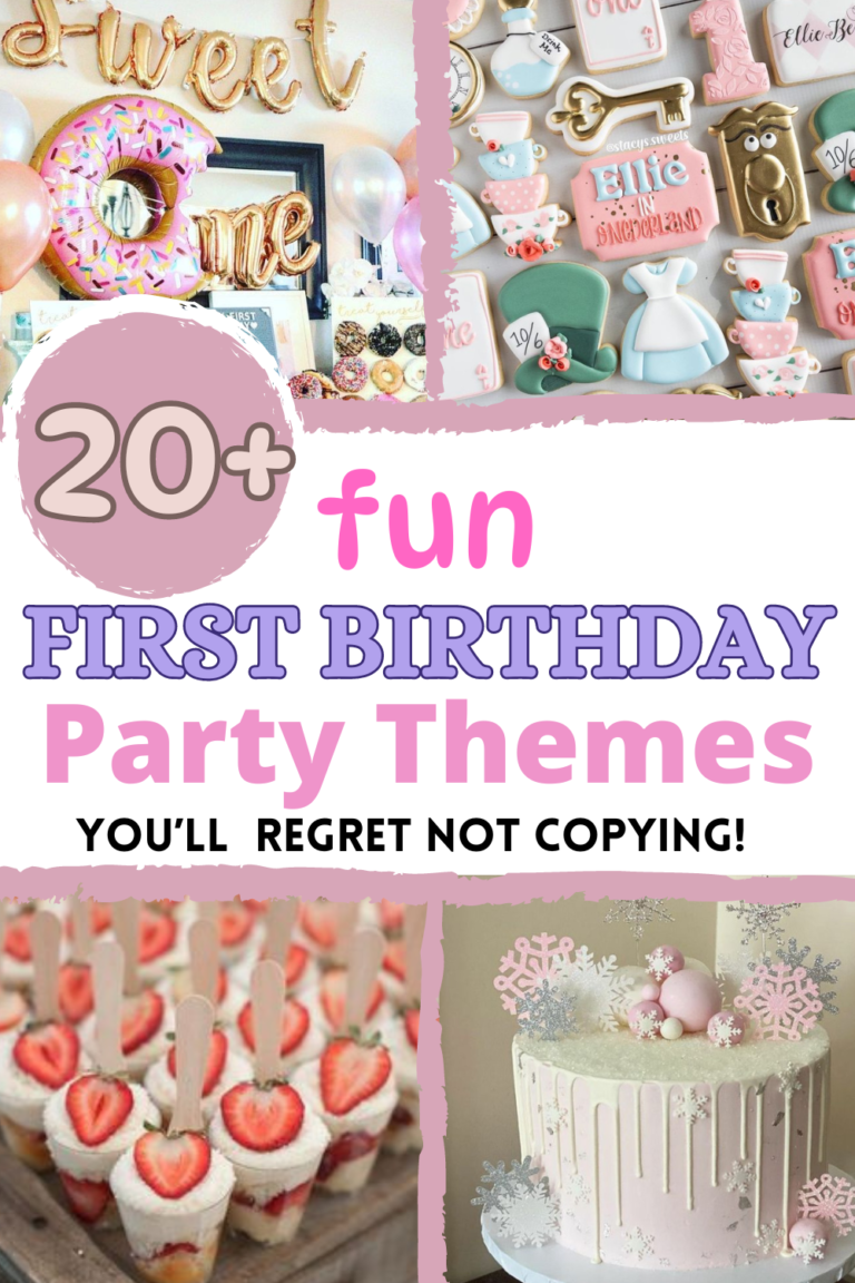 20+ Fun First Birthday Party Themes