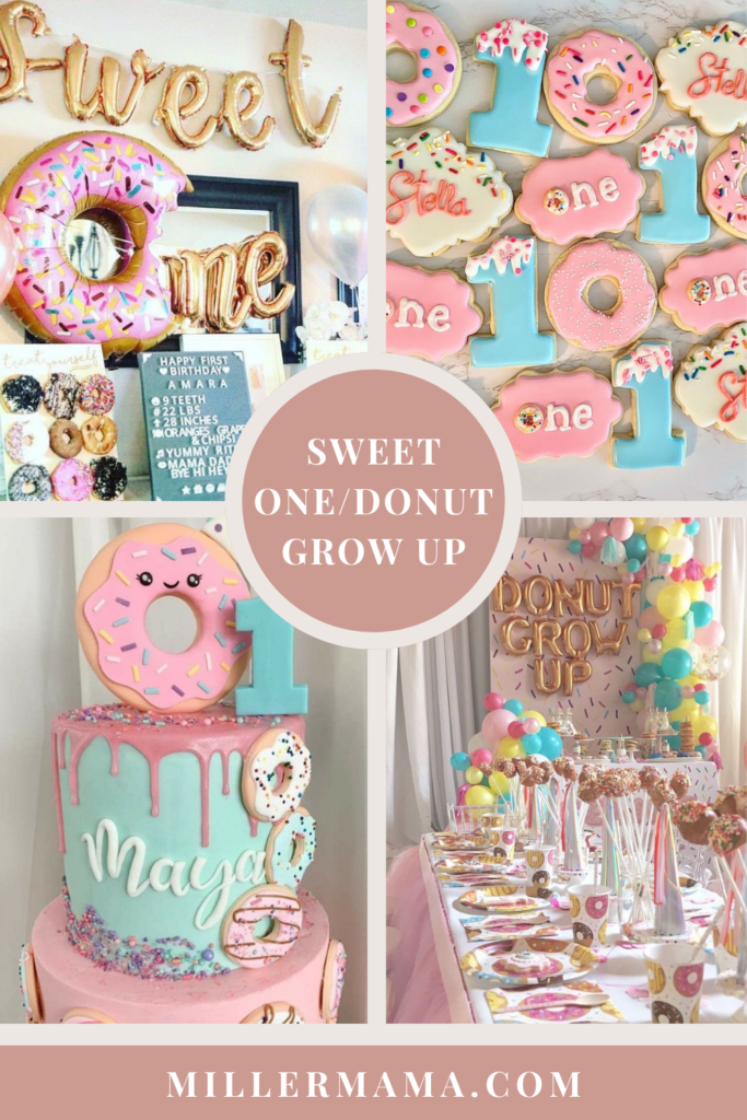 Sweet One Donut Party Theme