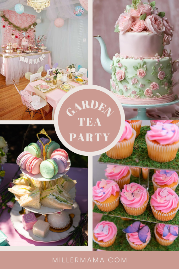 garden tea party theme