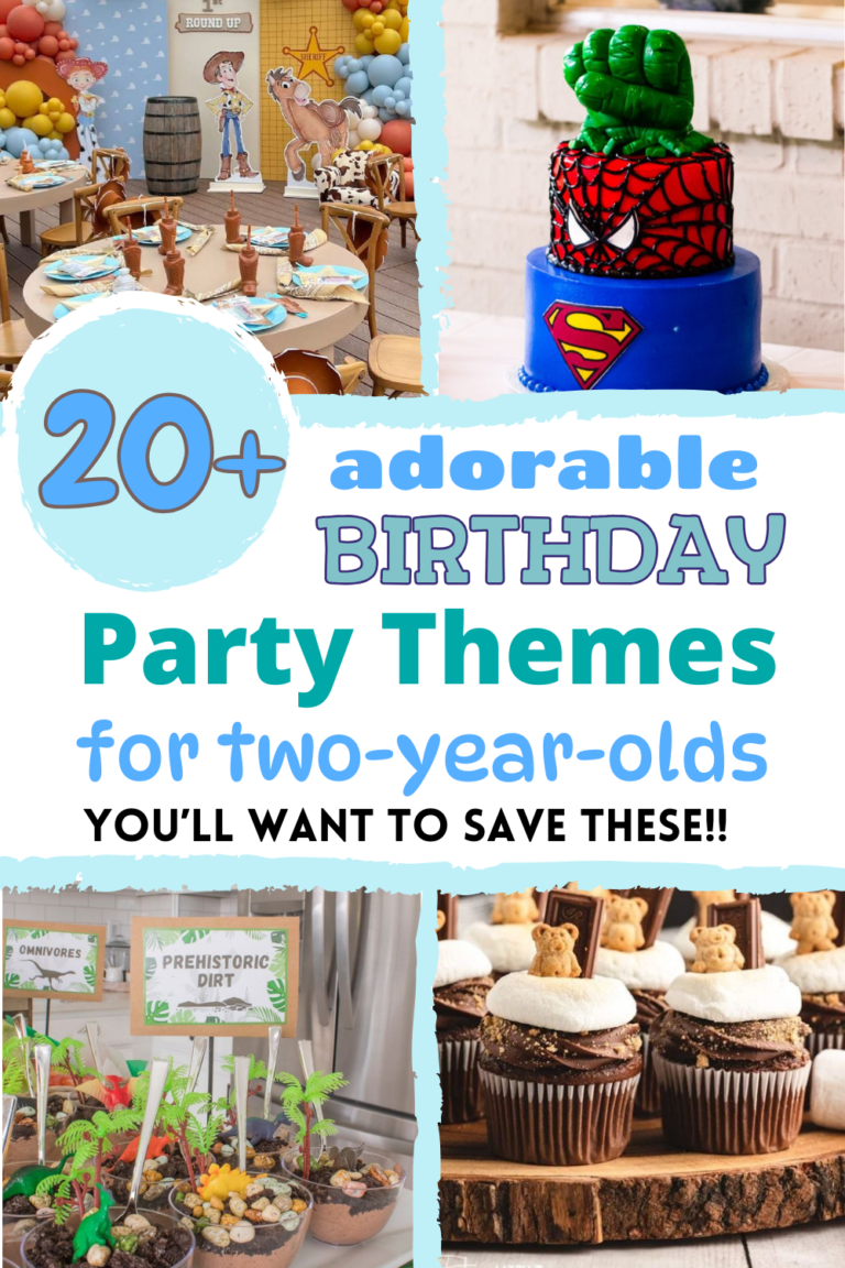 20+ Adorable Birthday Party Themes for Two-Year-Olds